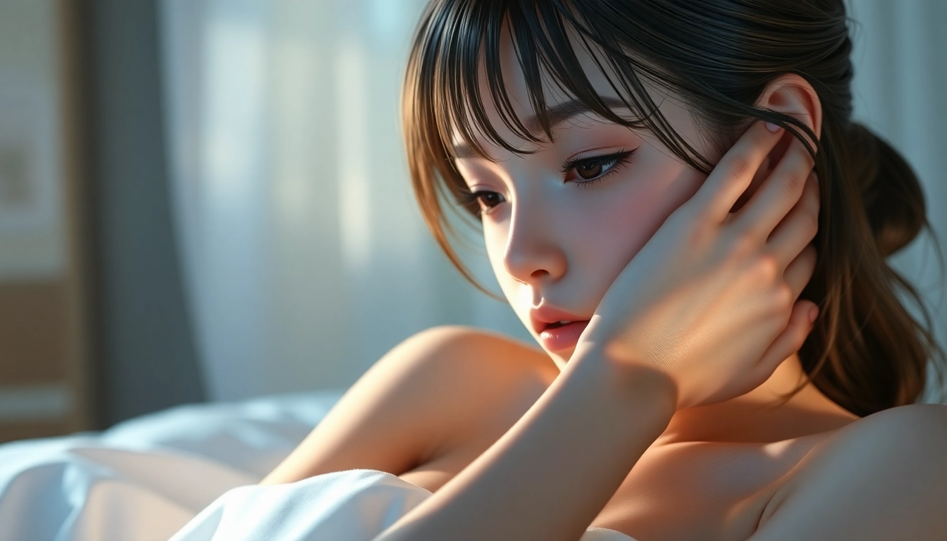 High-quality NSFW AI-generated scene showcasing emotional expression, designed to appeal to adult content creators and enthusiasts.