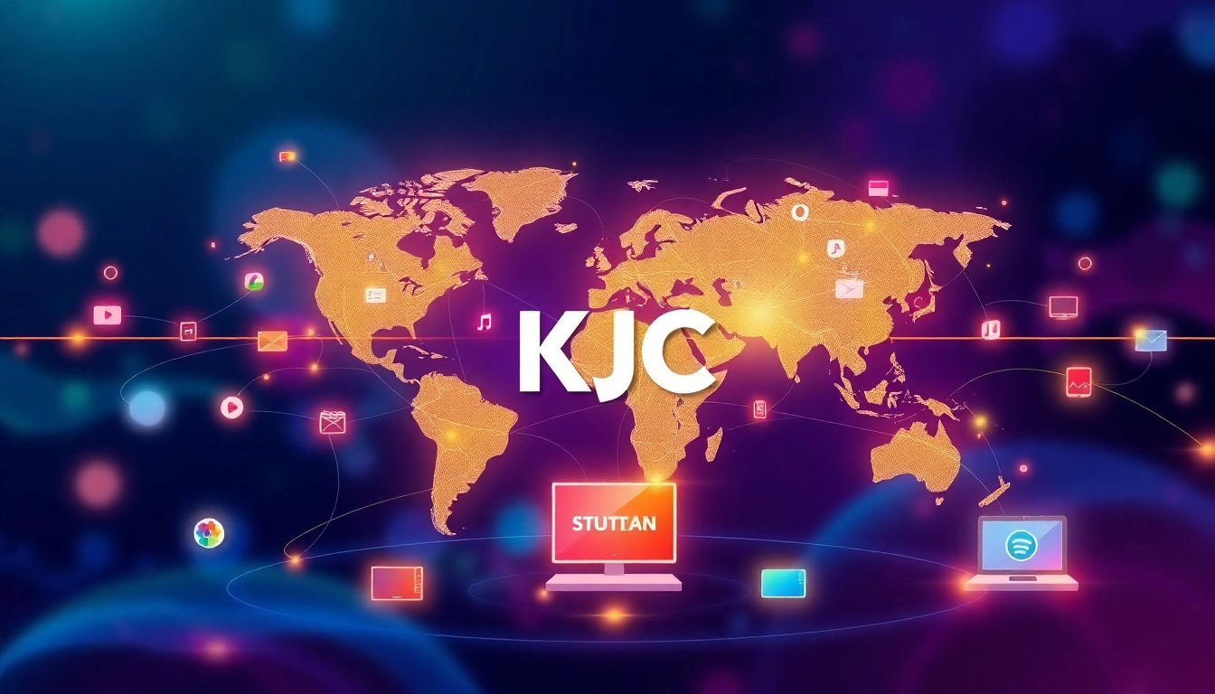 Liên minh quốc tế KJC connecting global entertainment platforms with advanced technology and community focus