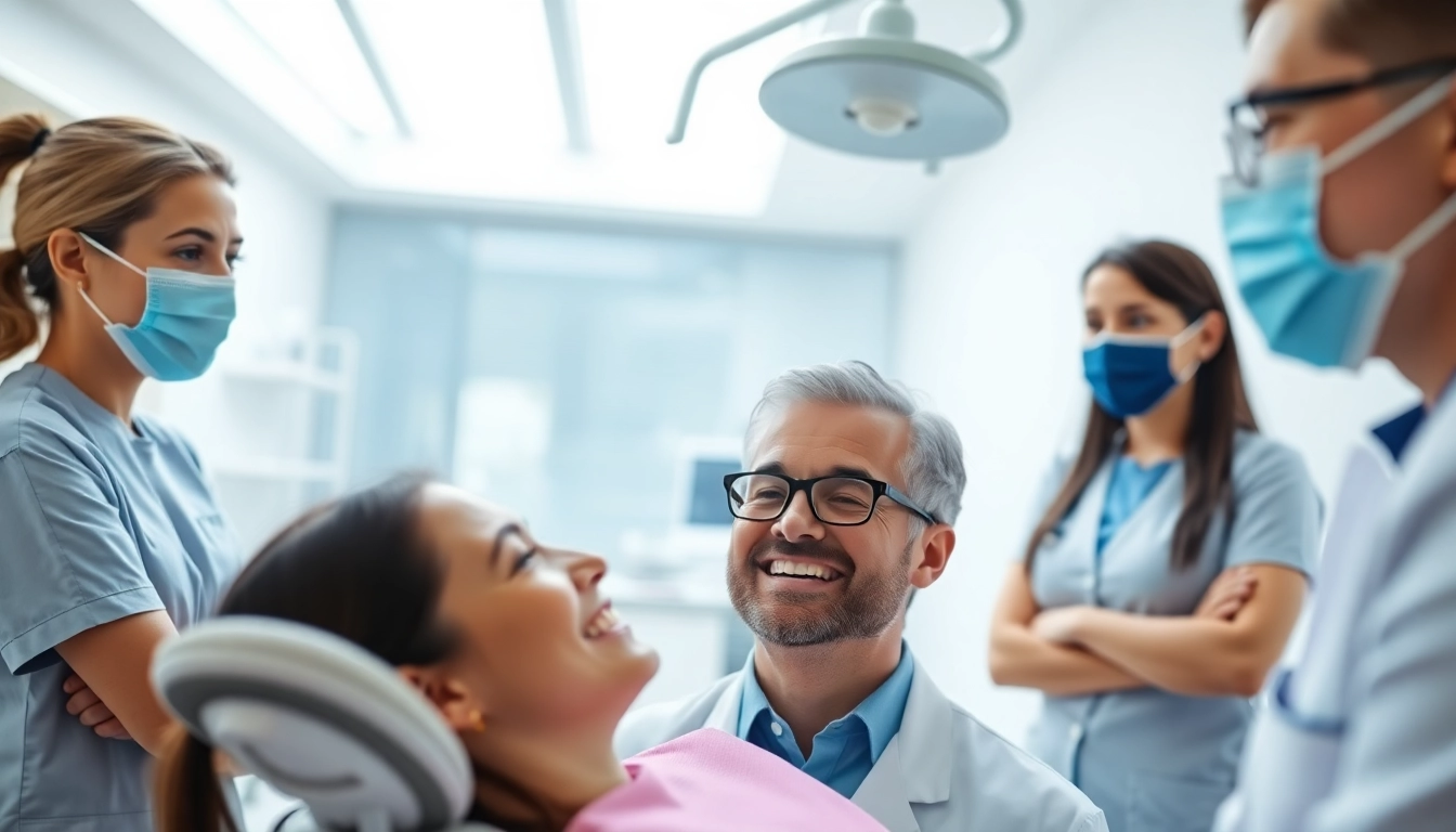 Ventura Bright Dental team providing friendly dental care in a bright, modern office environment