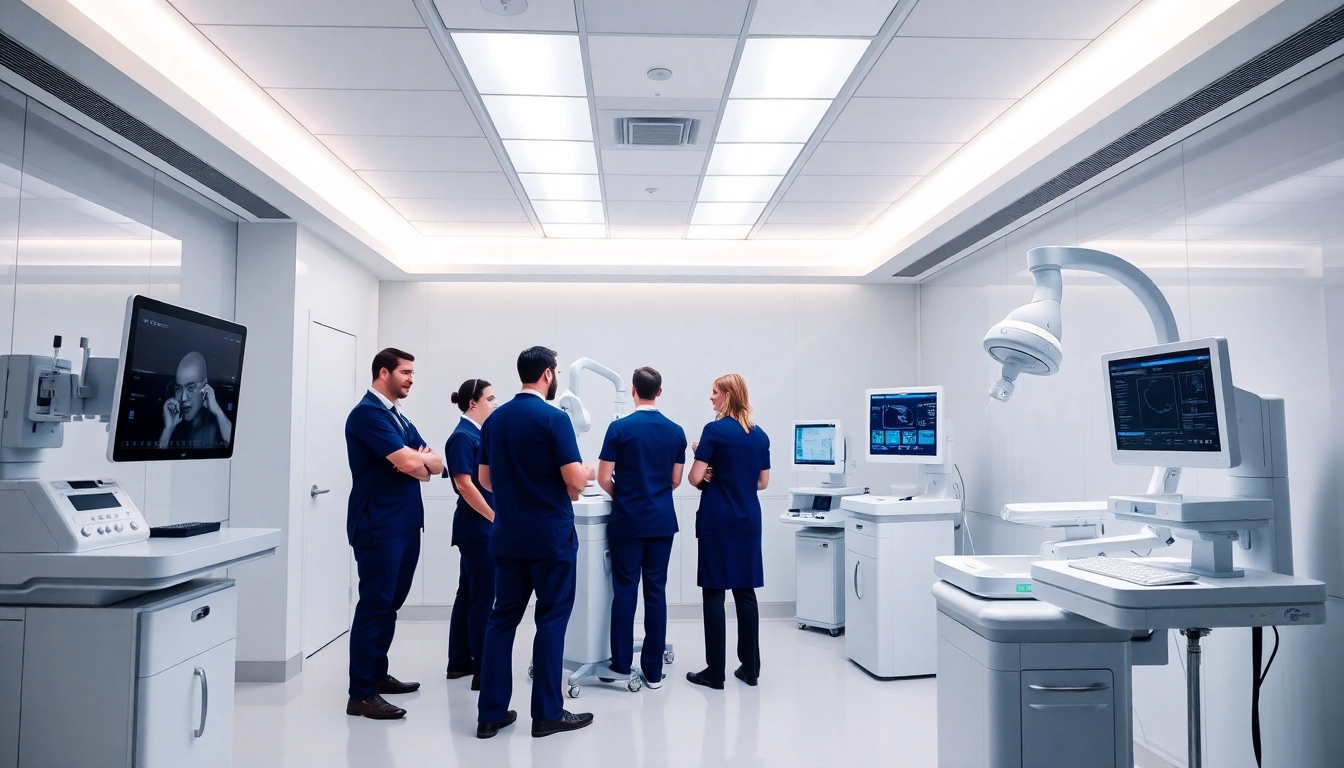 Clinica infertilita Italia showcasing advanced reproductive technology and caring staff